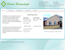 Tablet Screenshot of doctordooradoyle.com